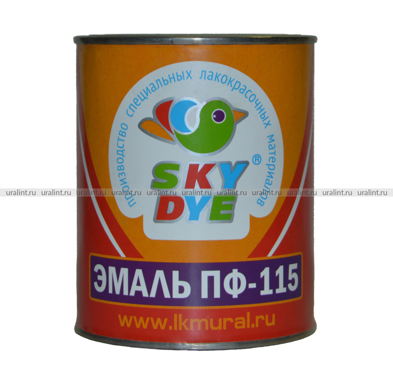 Эмаль ПФ-266 желто-коричневая, 25кг Скай Дай