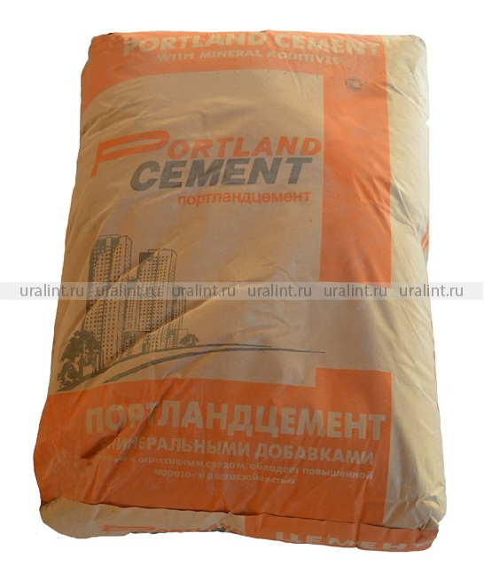 Цемент ПЦ-400, 50кг  поддон(30шт/пал)
